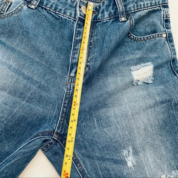 Stradivarius denim distressed jeans size 02‎ - Picture 7 of 9